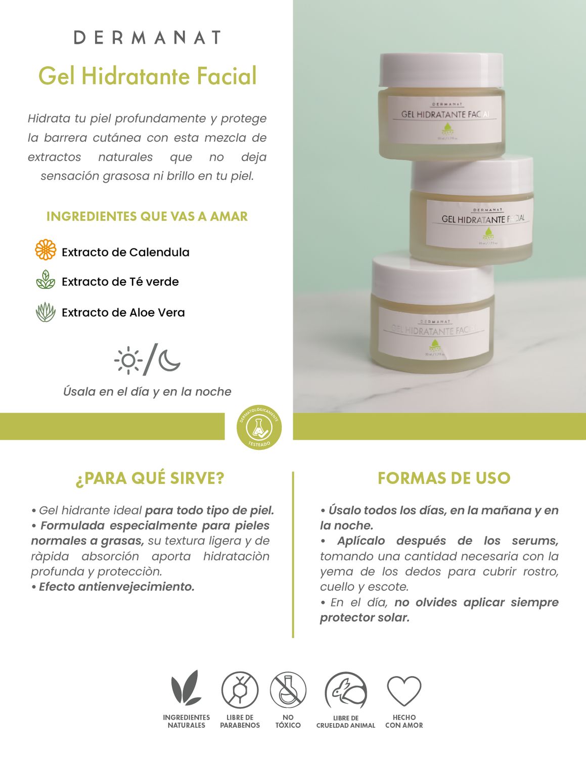 Gel hidratante